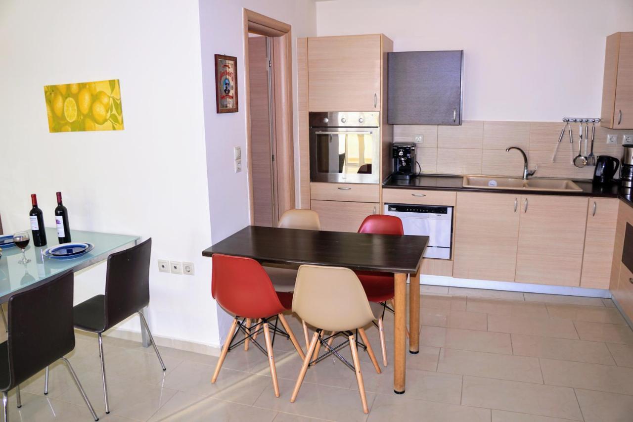 Olive Tree Hillside Apartment Stalós 외부 사진