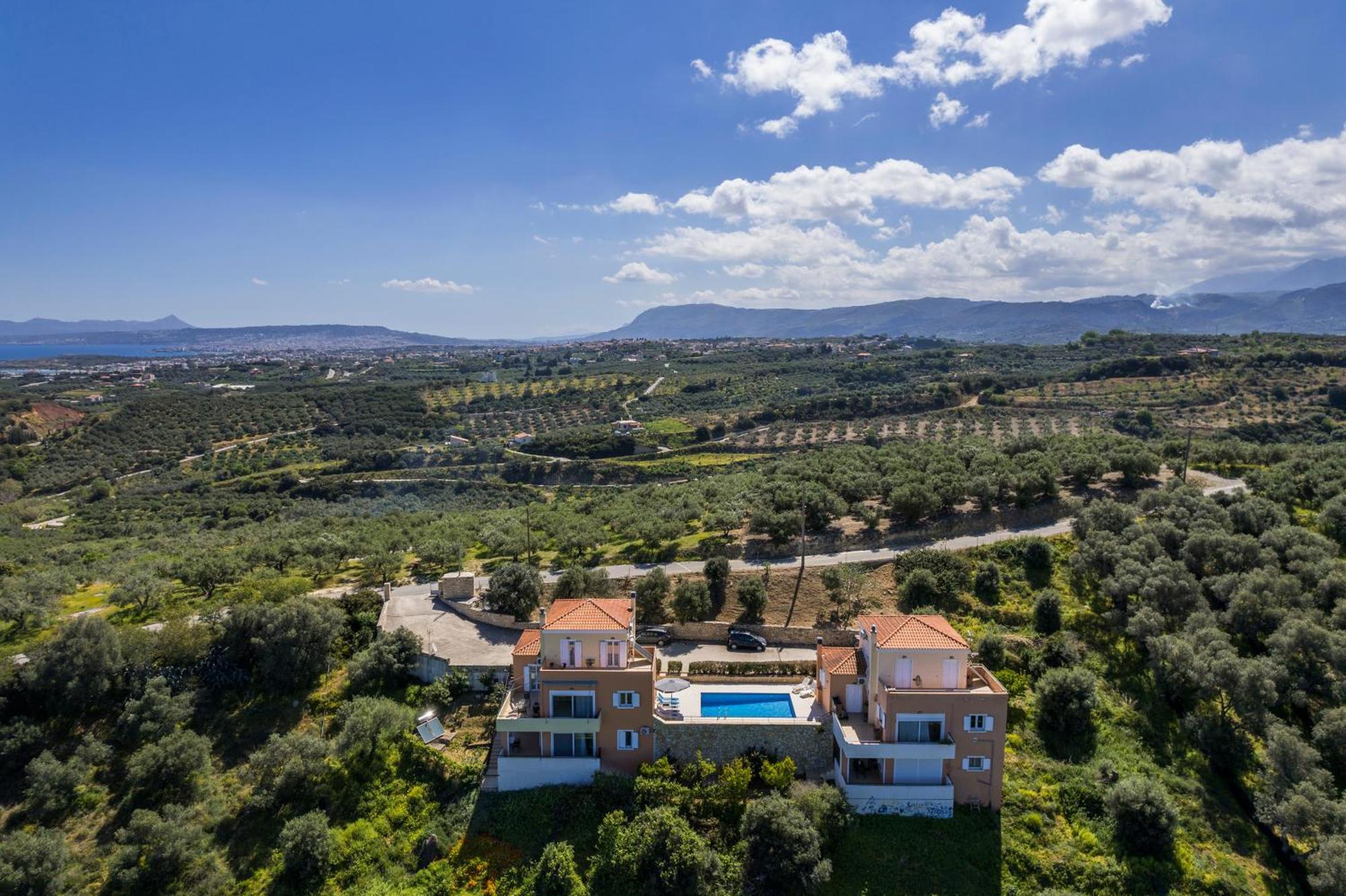 Olive Tree Hillside Apartment Stalós 외부 사진
